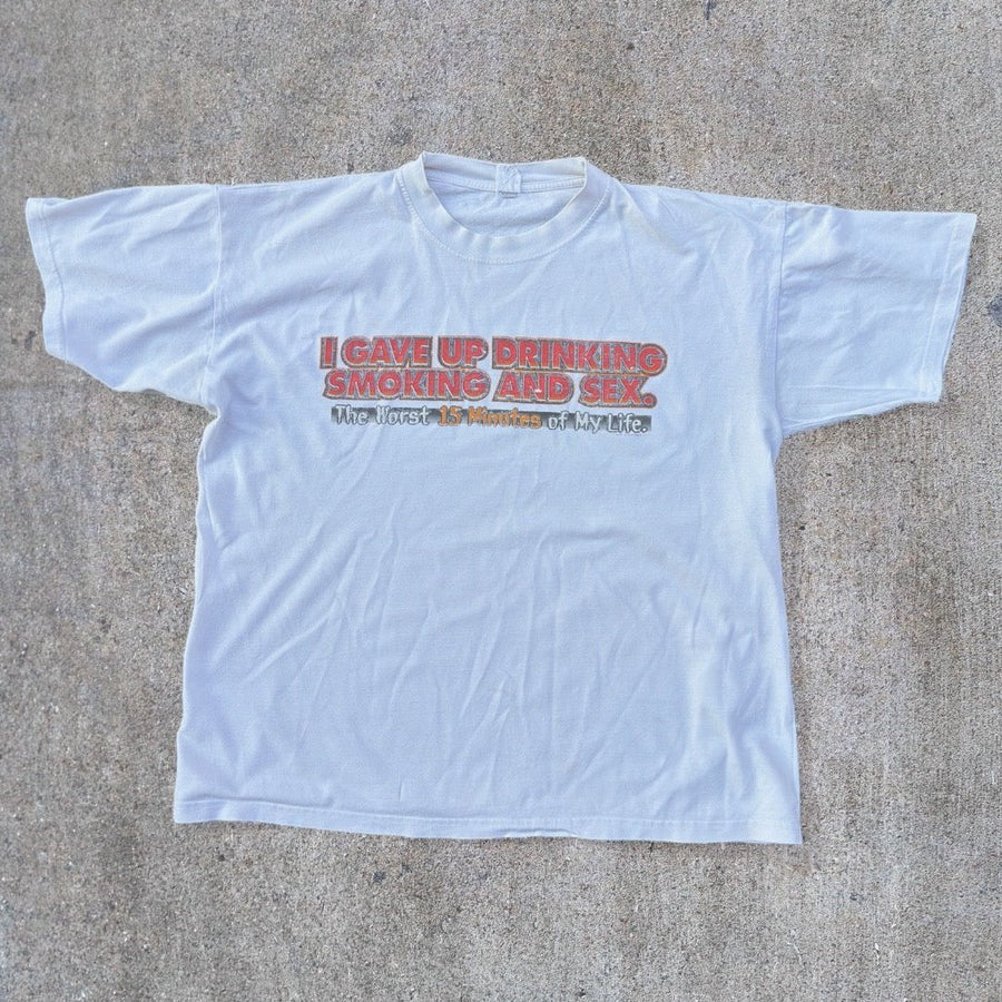VINTAGE „I GAVE UP…“ TEE